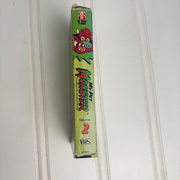 My Pet Monster VHS Volume 2 Goodbye Cuffs Goodbye Monster 1980s Kids Cartoon He- - Picture 4 of 11